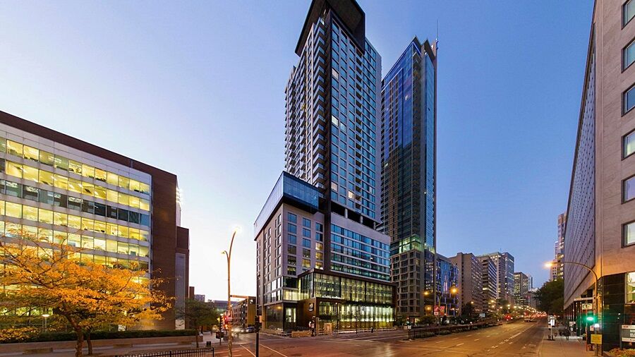 Ac Hotel By Marriott Montreal Downtown Exterior foto
